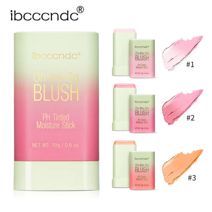 Elevate Your Glow with the Temperature Change 3-in-1 Cheek & Lip Tinted Pixiblush Stick - Versatile Blush Makeup for a Radiant Look!