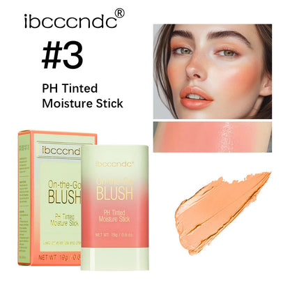 Elevate Your Glow with the Temperature Change 3-in-1 Cheek & Lip Tinted Pixiblush Stick - Versatile Blush Makeup for a Radiant Look!